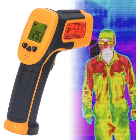 Das hochpräzise tragbare Infrarot-Thermometer AS530 verfügt über einen Temperaturmessbereich von -32℃ bis 550℃. (1/5)