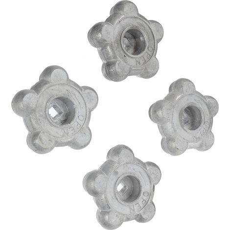 Lot de 4 Charnières de Garage Robustes en Acier Inoxydable, Charnières à Fermeture Automatique pour Portes Sectionnelles Résidentielles, Accessoires de Quincaillerie Solide (1/5)