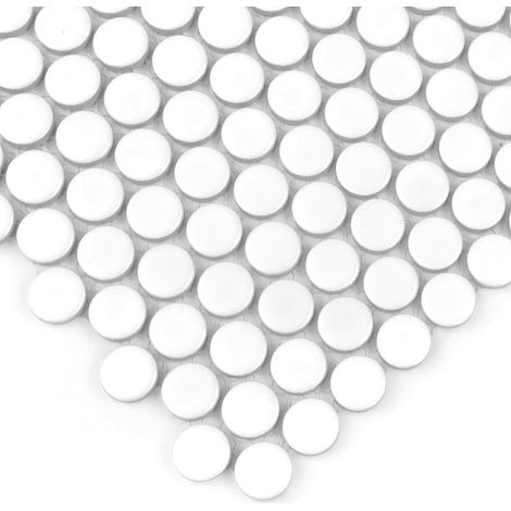 Mosaïque Miss Penny White matt (1/5)