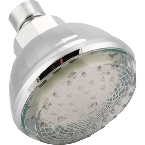 Douchette de douche LED G1/2 po à changement de couleur pour salle de bain, modèle 9814B, multicolore (1/5)