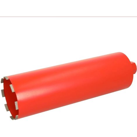 Couronne diamantée professionnelle 1 1/4'' pour forages à eau Ø 132x 450 mm