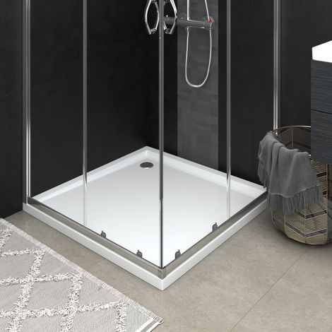 Receveur de Douche Blanc. 80 X 80 cm. Bac de Douche de Qualité & Moderne (1/5)
