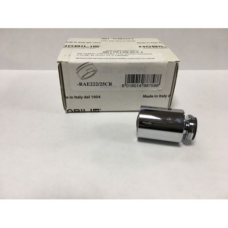 Aireador repuesto cache' m 16,5x1 tt-v cromo Nobili RAE222/25 Cromo - aireador