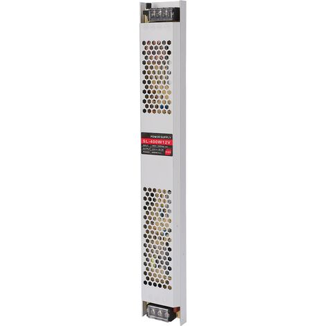 LED-Netzteil-Schaltregler-Adapter für ultradünne LED-Streifen in Leuchtkästen, 400 W, 12 V, 33,3 A (1/5)
