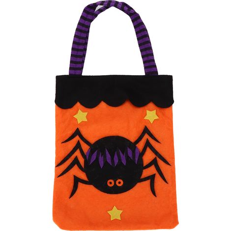 Halloween Tote Bag Reusable Handbag with Handles for Thanksgiving Party Daily SuppliesSpider (1/5)