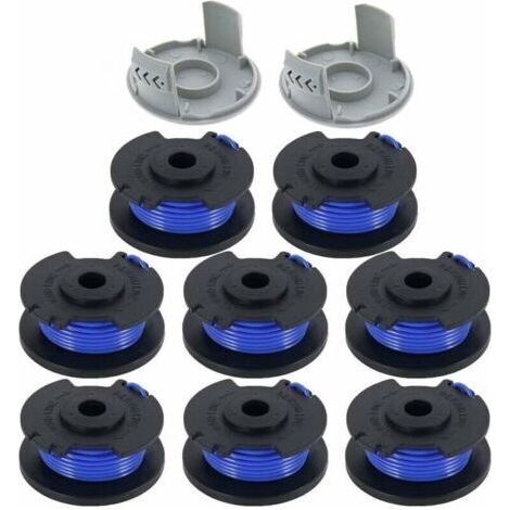 [JAMAIS UTILISÉ]Bobines de Fil de Rechange pour débroussailleuse Compatible Ryobi One+ AC14RL3A Remplacement du fil de coupe et du câble de coupe de la tête faucheuse à bobine (1/5)