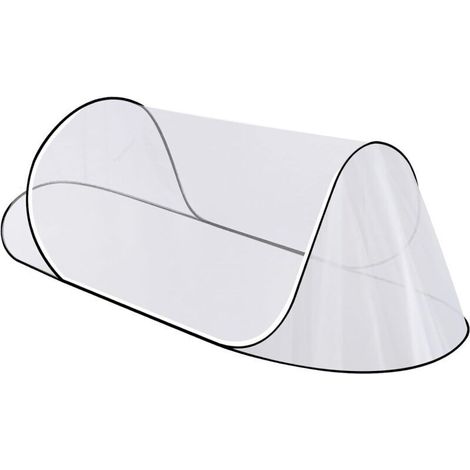 Grande moustiquaire escamotable 77 x 30 x 23 pouces, moustiquaire pliable et portable pour lit, camping, voyage, terrasse