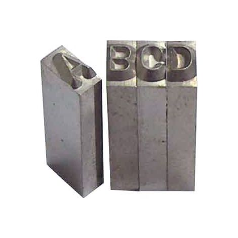 Gravurem 166.4 - Caracteres sueltos para juego Eurotype Set (4 mm) - herramienta profesional duradera, calidad garantizada, envío en 24h
