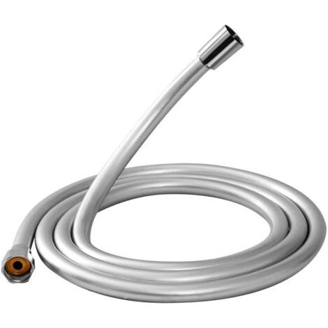 Flexible de Douche Anti-Pliure et Anti-Torsion 1,50m Aspect Métal,