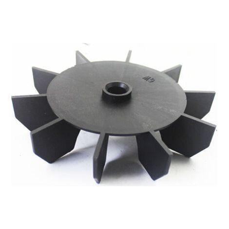 Remplacement des pales de ventilateur, ventilateur en plastique pour moteur électrique, accessoires de pale de ventilateur de petit compresseur d'air, moteur direct en ligne, arbre de 15mm, dia (1/5)