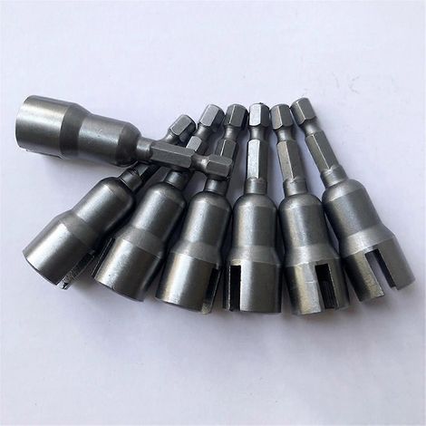 Clé à douille ouverte fendue 4 mm, douille papillon 65 mm, douille à écrou 4 mm (1/5)