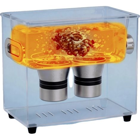 Limpiador ultrasónico, capacidad de 3 litros, potencia ultrasónica de 120 W, potencia de calentamiento de 200 W, frecuencia de 40 kHz, control digital. (1/5)