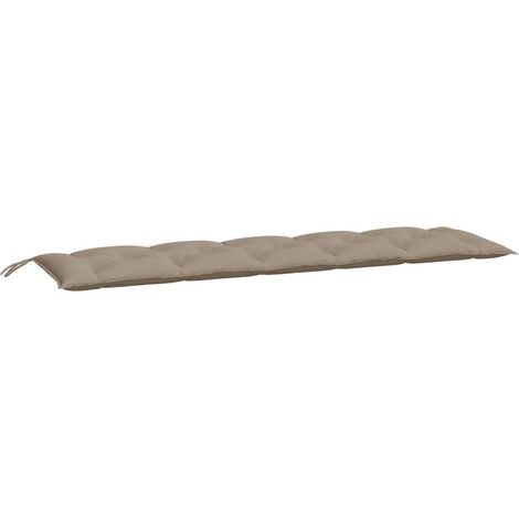 Maison Exclusive - Gartenbank-Auflage Taupe 180x50x7 cm Oxford-Ge