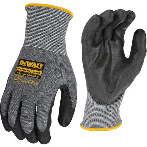 DeWalt DPG860L Schutzhandschuhe Größe 9 Grau und Schwarz