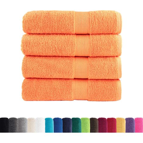 Serviettes de bain de qualité supérieure SOLUND 4 pcs 600g/m² (1/5)