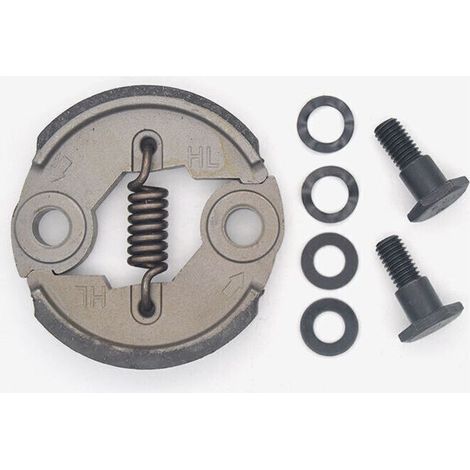 Embrayage Robuste avec Printemps Remplacement,accessoires pour tondeuses à gazon, embrayage + jeu de vis, convient pour 32/34/40-5/139/GX35 (1/3)