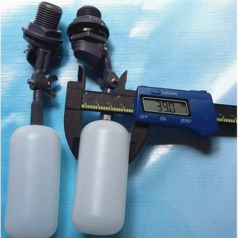 5 pièces vanne à flotteur d'eau bol d'eau automatique remplissage réservoir d'alimentation en eau pour Aquariums d'eau Aquaculture blanc (1/4)