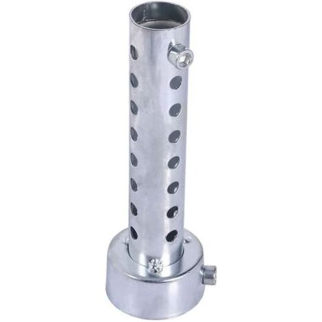 Silencieux d'échappement universel pour moto, DB Killer, insert de chicane argenté 45 mm