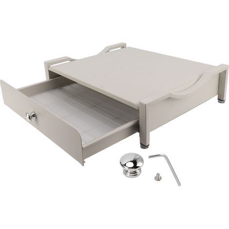 Tiroir coulissant porte-gobelet blanc, support de rangement multifonction pour maison (1/5)