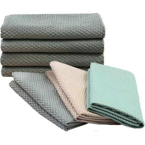 Chiffon de nettoyage pour vitres - Microfibre pour fenêtres et miroirs