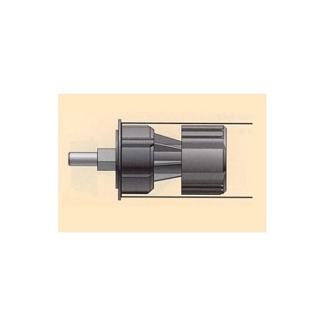 Embout monté LT50 pour tube 63x1,5 tourillon 12 SOMFY (1/2)
