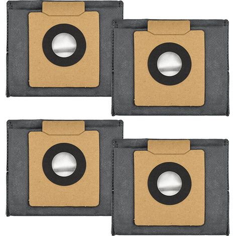 Lntyq 12er-Pack Staubbeutel für Eufy Clean X8 Pro/X10 Pro Omni Roboterstaubsauger, Ersatzzubehör, großes Fassungsvermögen 2,5 l, langlebig (1/5)