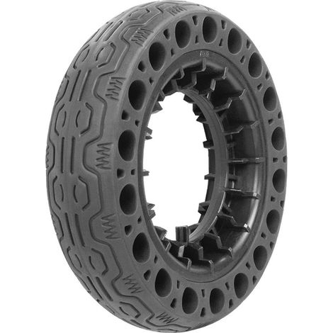 Pneus creux 20050 adaptés aux roues de moteur sans balais de trottinette électrique Mini Dolphin, pneus sans air avec absorption des chocs (1/5)