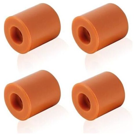 BUNTHAUS Lntyq Silicone Colonne de Nivellement de lit Chauffant Imprimante 3D Original Tampon en Silicone Résistant à la Chaleur pour lit Chauffant Stable pour la Ender 3/ 3V2/ 3 Pro, CR-10(4PCS) (1/5)