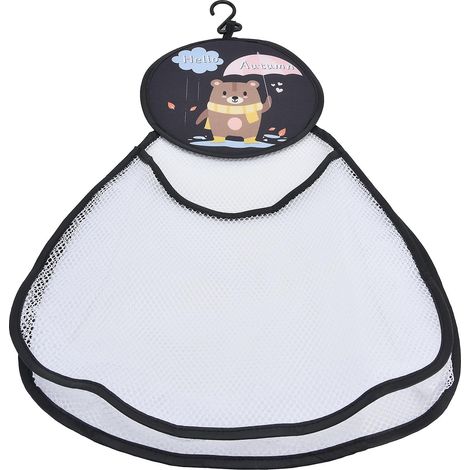 Sac de rangement pour jouets de salle de bain pour enfants, motif ours, filet de rangement en maille, panier de rangement (1/5)