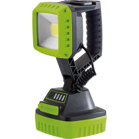 Draper 90033 10W COB LED Rechargeable Work Light with 1,000 Lumens and 4x 2.2Ah Batteries (1/5)