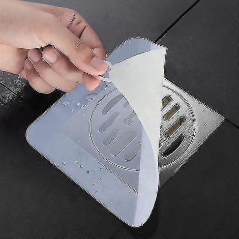 Couvercle de siphon de sol en silicone épais, désodorisant, joint anti-insectes pour salle de bain, évier, anti-odeurs (1/2)