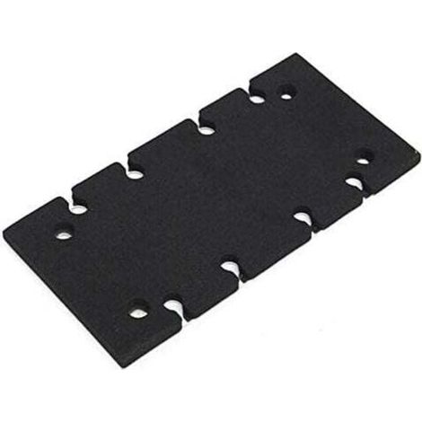 Plaque de base pour ponceuse Makita BO3700 BO3710 BO3711 Pièce de rechange (1/4)