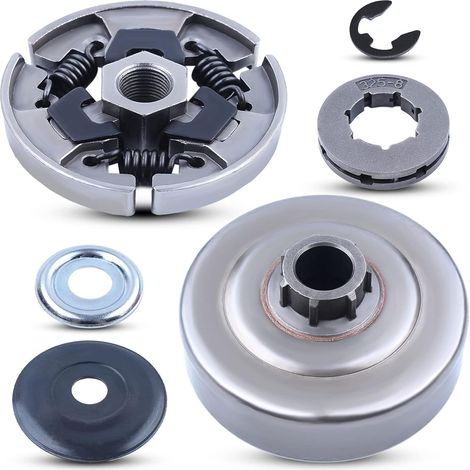 7T Clutch Drum Sprocket Kit for STIHL 021 025 MS250 MS210 MS210C MS230 MS230C MS250C MS211 Replaces 1123 160 2050 1123 007 1030 (1/5)