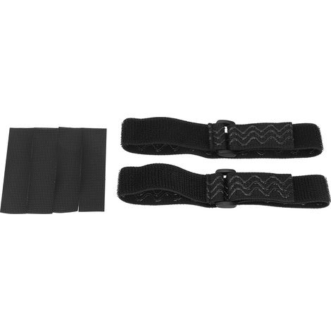 2 pièces de fixations anti-dérapage pour bottes, avec 4 bandes adhésives pour maintien sécurisé (1/5)