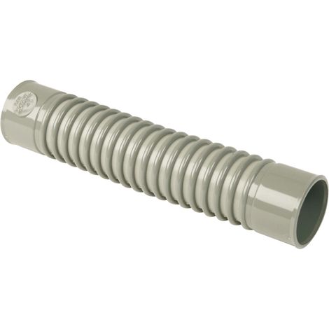 Raccord flexible PVC double femelle D40 - WAVIN - 4006223