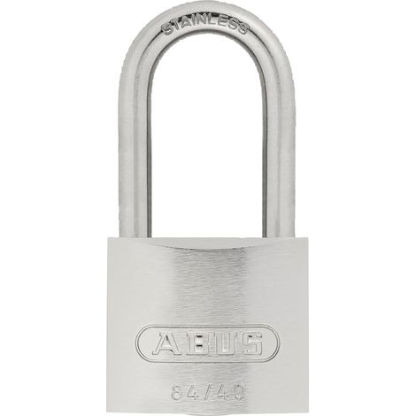 CANDADO 84IB ARCO LARGO ACERO INOX BLISTER