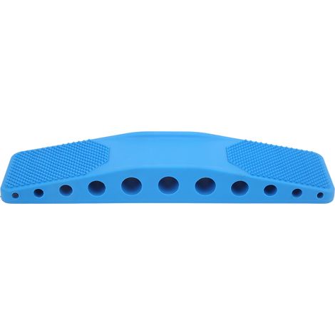 Brosse Professionnelle pour Cheval - Nettoyage, Massage et Soin du Pelage - Bleue (1/5)