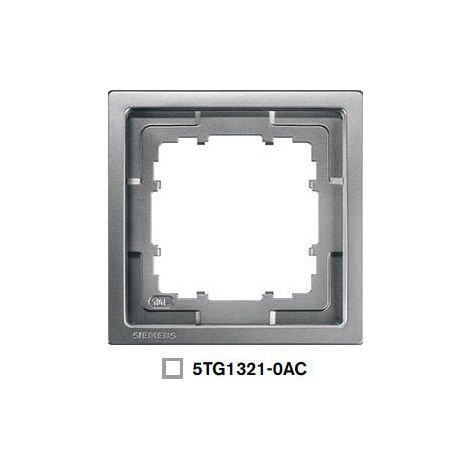 Cornice 1 elementi Siemens Delta Style ANTRACITA COSSO 5TG13210AC