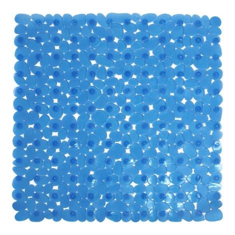 ALFOMBRA DUCHA MARELIA 54X54 AZUL - DINTEX
