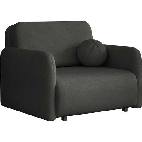 Fauteuil Columbus 240, Velo 636, 85x100x103cm, Tapisserie, Pieds: Bois, 0, Mobilier déjà assemblé (1/5)