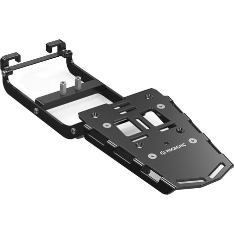 Kit de porte-bagages arrière, matériau haute résistance, compatible avec les motos tout-terrain électriques, noir (1/2)