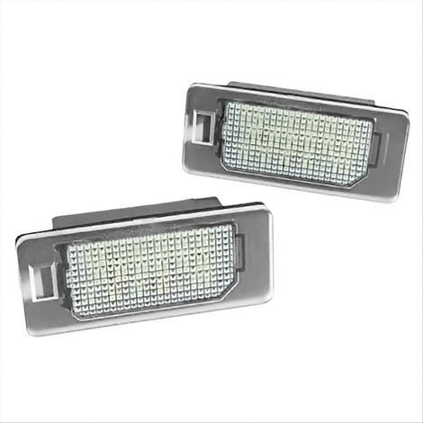 Éclairage de plaque d'immatriculation arrière pour Fiat 500X (2014-2019) - Bloc d'éclairage LED JXLGV (1/5)