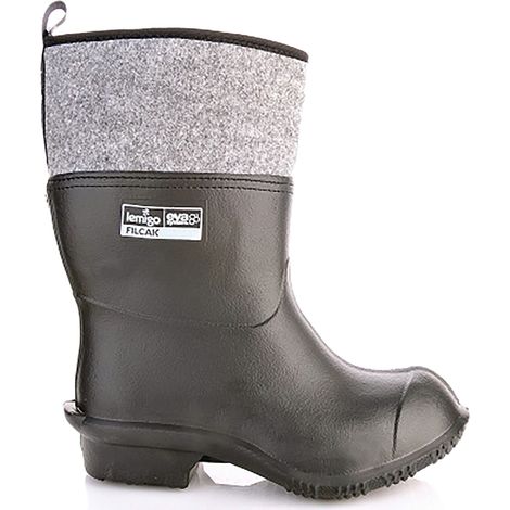 Lemigo Hombres Botas de Agua Filcak 804 (Negro, 49)