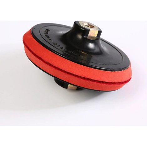 Plateau Abrasif - Diamètre 150 mm - Filetage M14 - Épaisseur 10 mm - Pour Meuleuse d'Angle - Lot de 1 (1/4)
