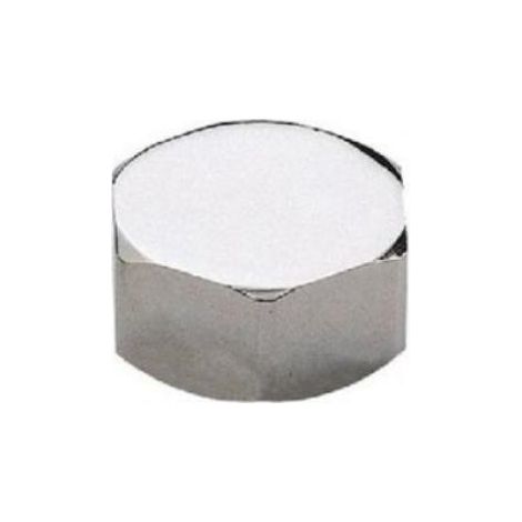 Hydro-bric kappe mit innengewinde durchmesser 1/2 zoll poliertes chrom - smk-n0338 b