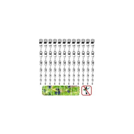 Repulsif Oiseaux, 12 Pièces 360 Degrés Spirale Réfléchissante, Répulsif Oiseaux Reflechissants Rotatif, Effaroucheur d'oiseaux (1/5)