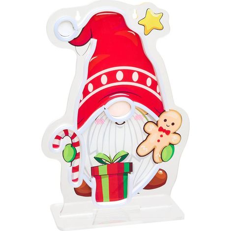 Neon led gnome h33.5 usb - Feeric lights & christmas (1/4)