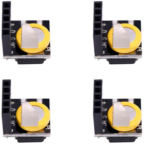 Lot de 4 modules de mémoire d'horloge RTC haute précision pour Raspberry Pi