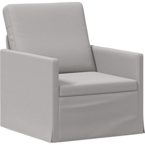 Armchair Cloud Grey 70 x 81 x 82 cm Fabric vidaXL (1/5)