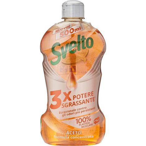 Svelto Lavapiatti Concentrato Aceto - Confezione 500 ml - Disinfettanti (1/3)